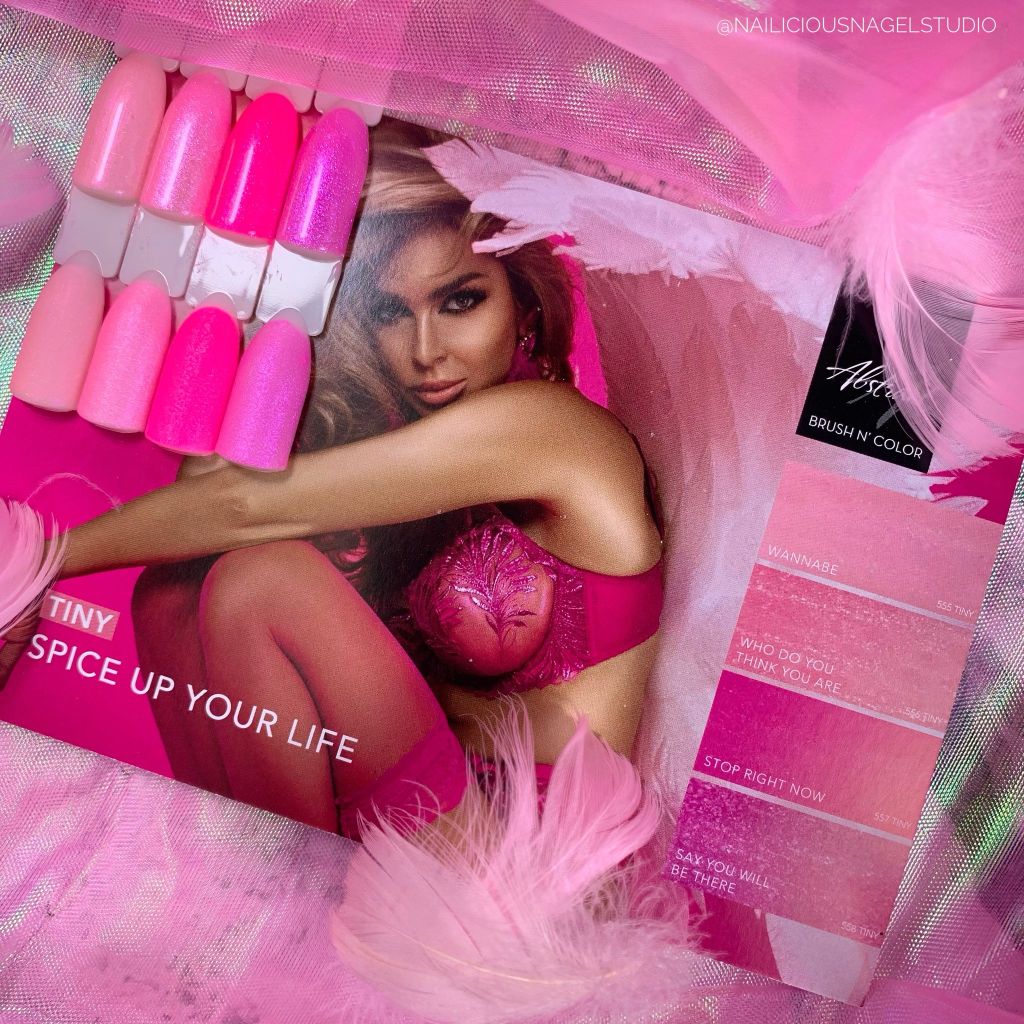 Abstract gelpolish collectie Spice Up Your Life tiny