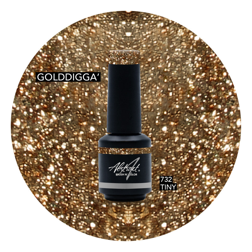Abstract Brush N' Color gelpolish Gold Digga - 8 ml