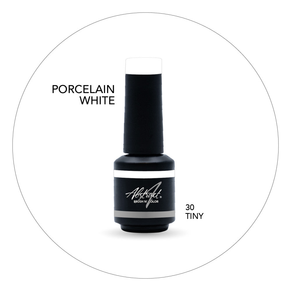 Abstract Brush N' Color gelpolish Porcelain White - 8 ml