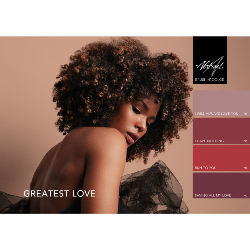 Abstract Brush N' Color gelpolish collectie Greatest Love 4 x 10 ml