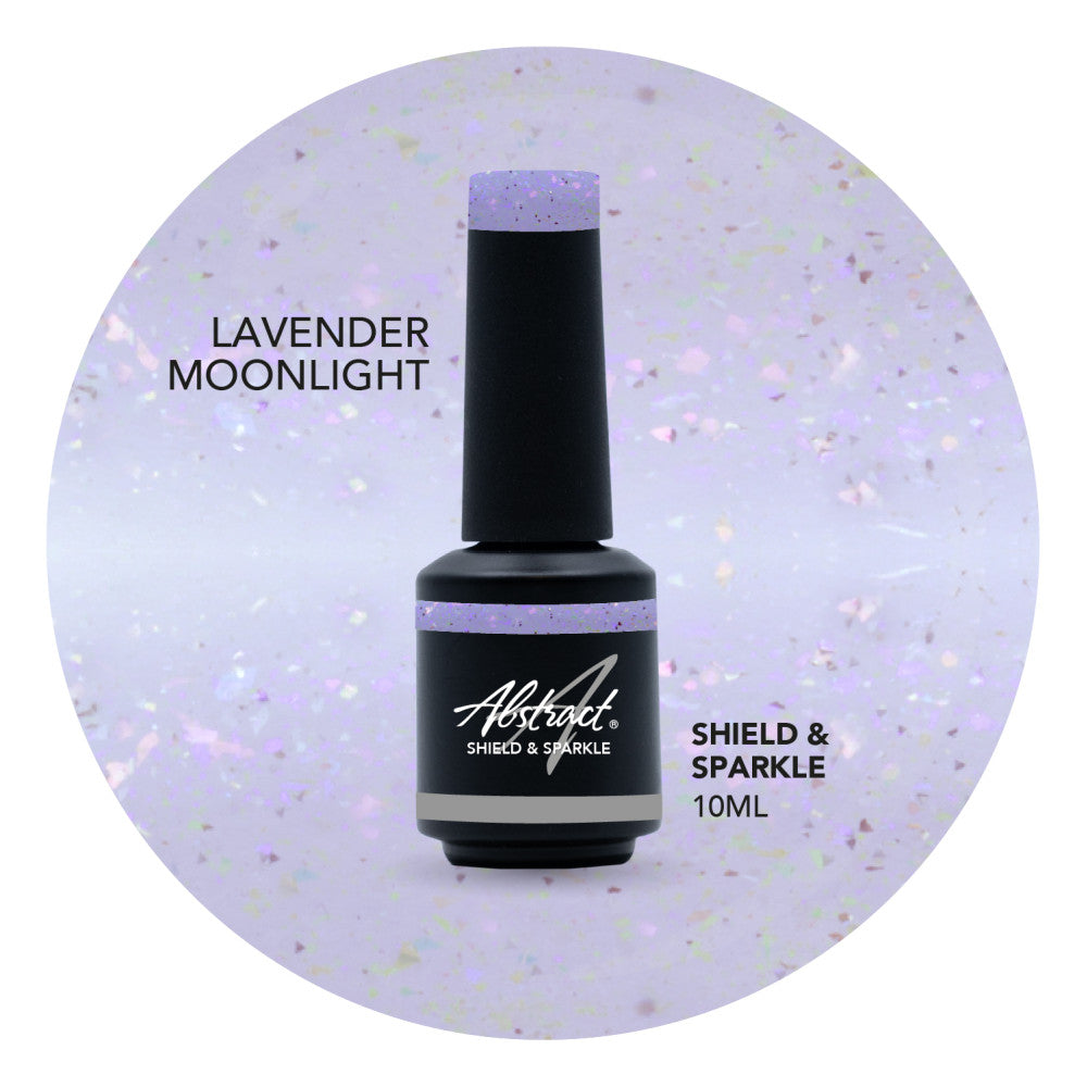 Abstract Shield & Sparkle topgel Lavender Moonlight - 10 ml