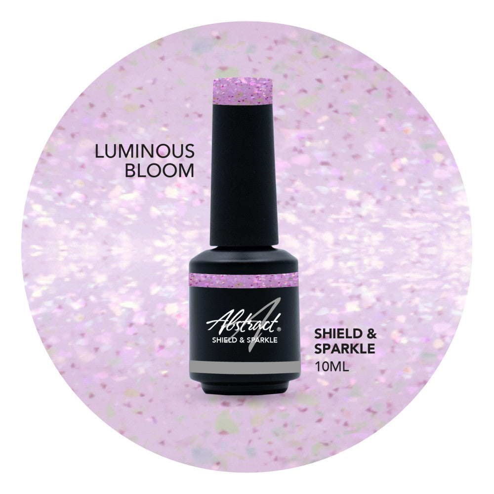 Abstract Shield & Sparkle topgel Luminous Bloom - 10 ml