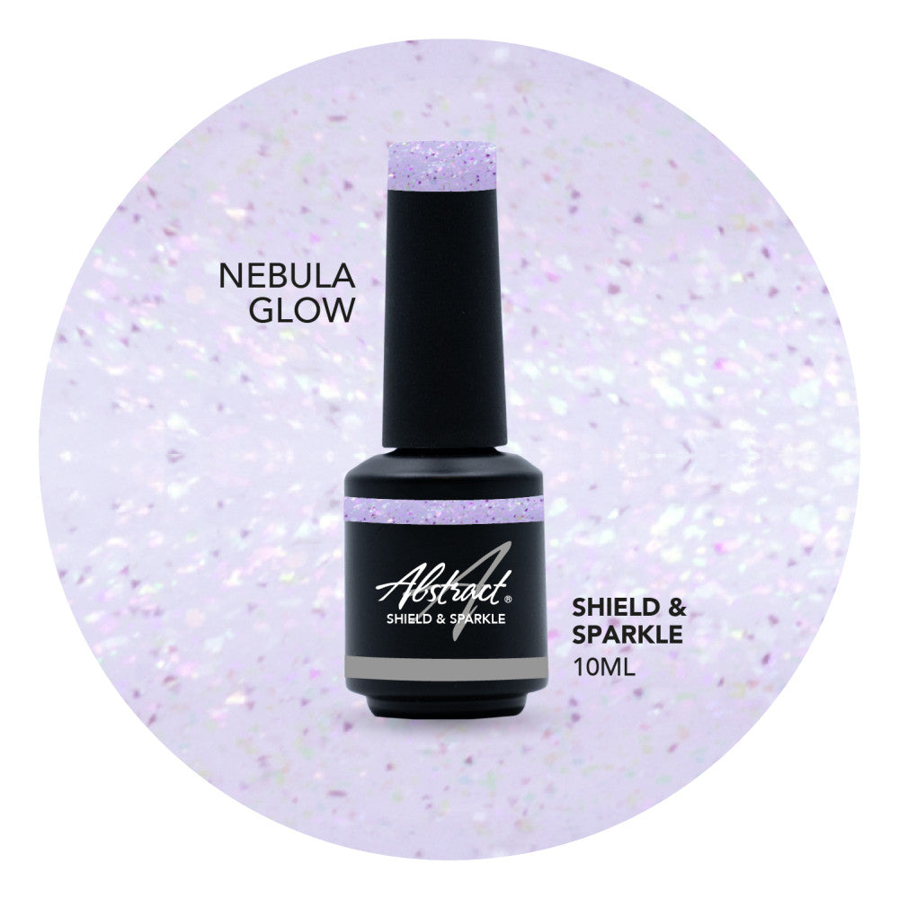 Abstract Shield & Sparkle topgel Nebula Glow - 10 ml