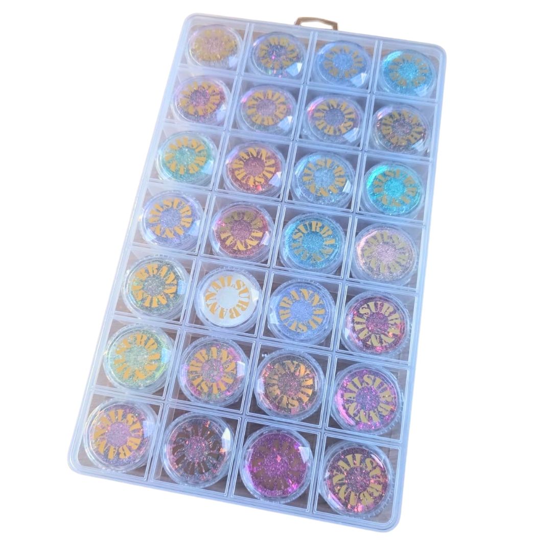 Urban Nails Gold Digger dust box - 28 stuks