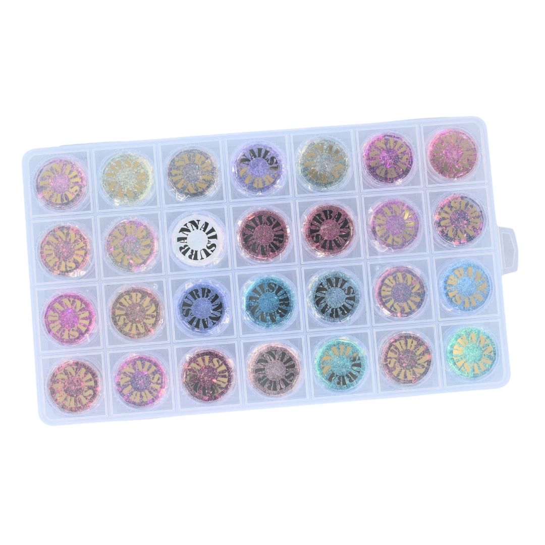 Urban Nails Gold Digger dust box - 28 stuks