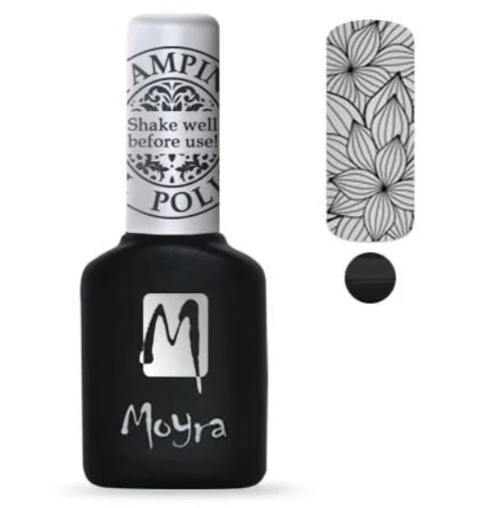 Moyra Stamping gel Black 10 ml