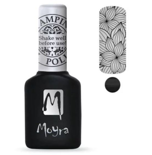 Moyra Stamping gel Black 10 ml