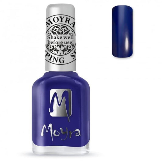 Moyra Stamping Nail Polish SP05 Blue