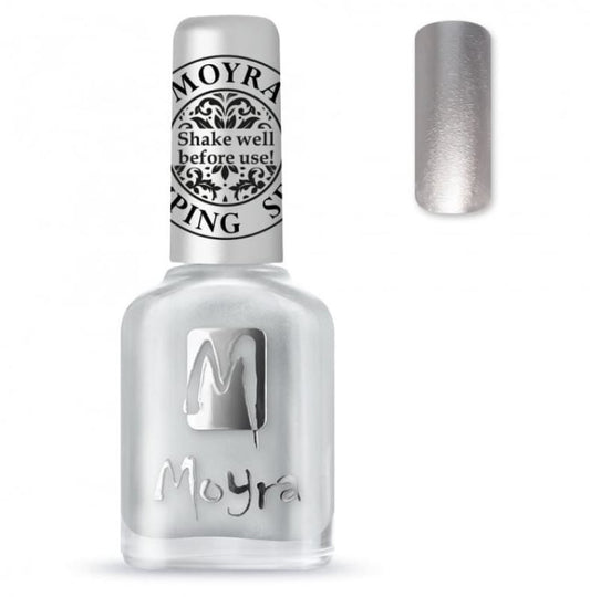 Moyra Stamping Nail Polish SP08 Silver