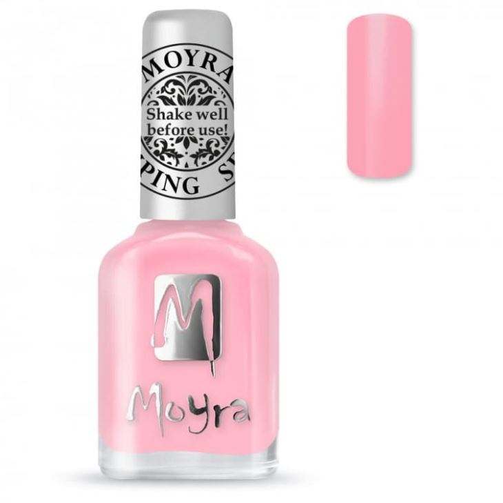Moyra Stamping Nail Polish SP19 Light Pink