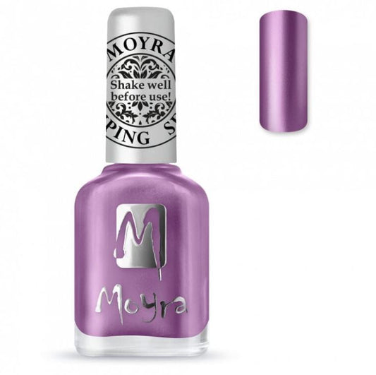 Moyra Stamping Nail Polish SP28 Chrome Purple