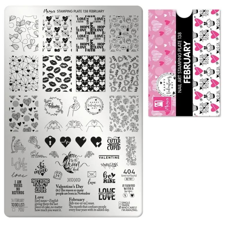 Moyra Stamping Plate February