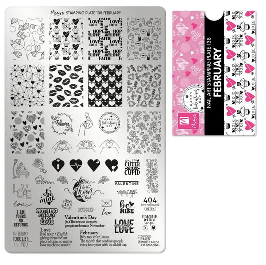 Moyra Stamping Plate February