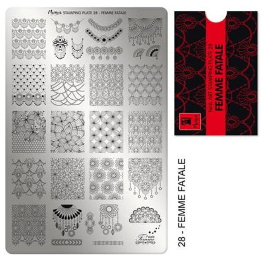 Moyra Stamping Plate Femme Fatale