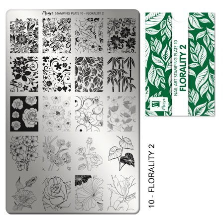 Moyra Stamping Plate Florality 2