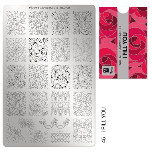 Moyra Stamping Plate I Fill You
