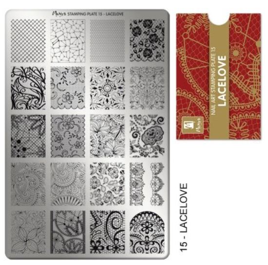 Moyra Stamping Plate Lacelove