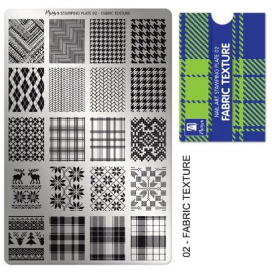 Moyra Stamping Plate Fabric Texture