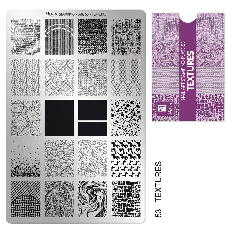 Moyra Stamping Plate Textures