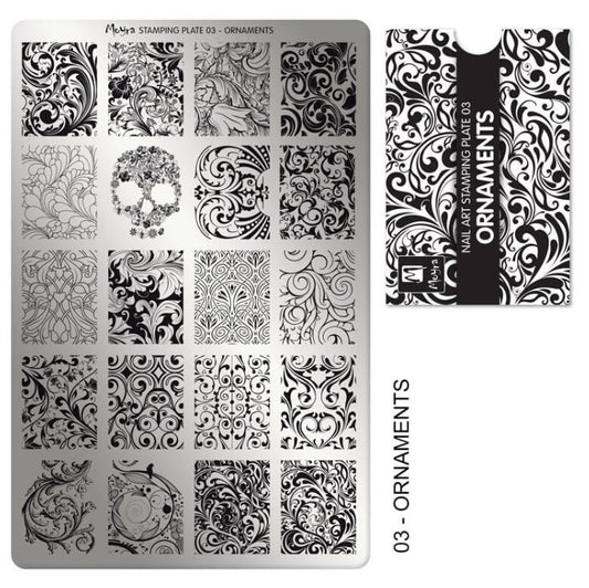 Moyra Stamping Plate Ornaments