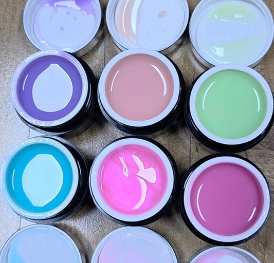 Urban Nails Pastel Princess Builder gel kit - 6 x 15 gram