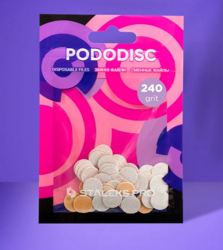 Staleks Pododisc pads 10 mm 240 grit