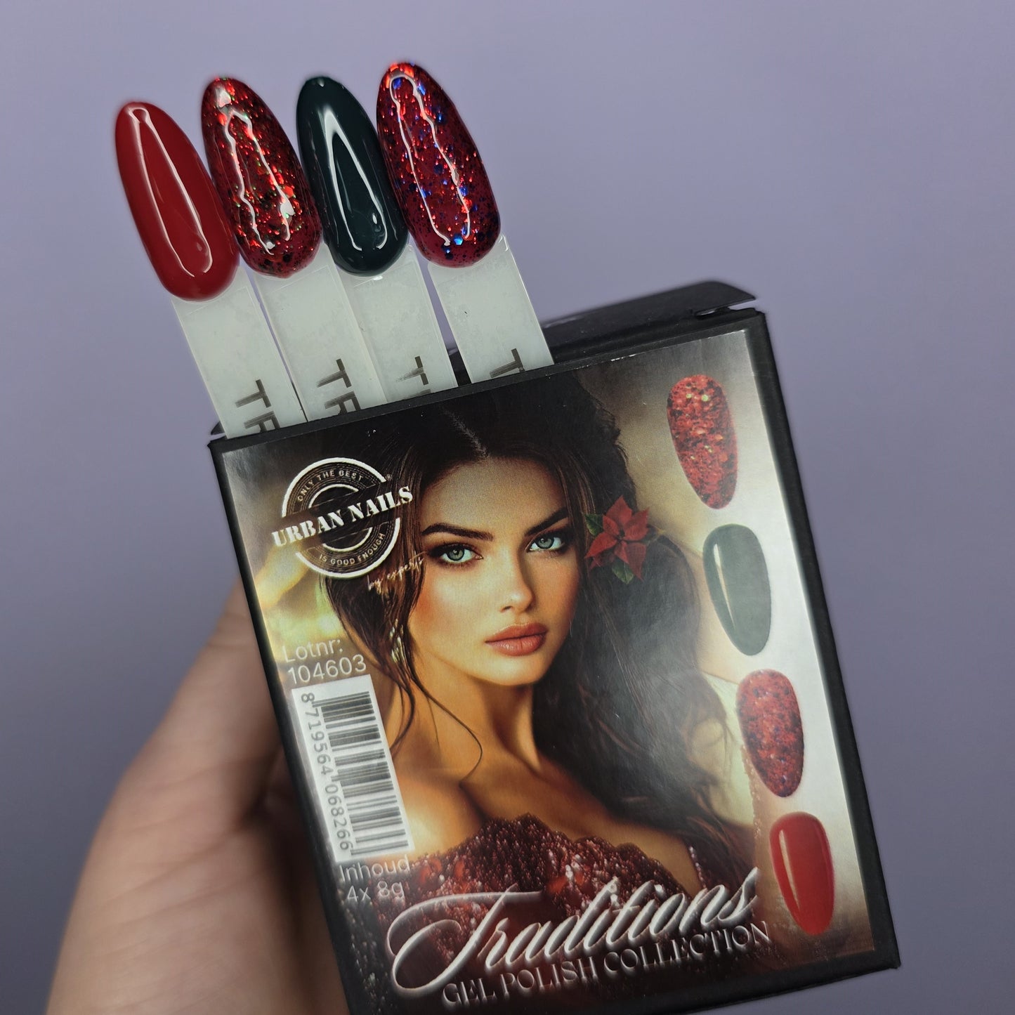 Urban Nails gelpolish collectie Traditions - 4 x 8 gram