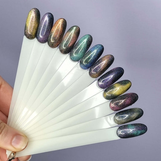 Urban Nails cat-eye gelpolish collectie Magic Holo