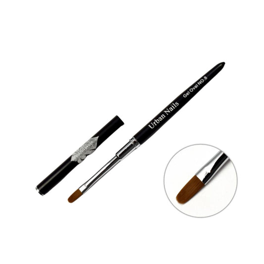 Urban Nails gelpenseel oval maat 8