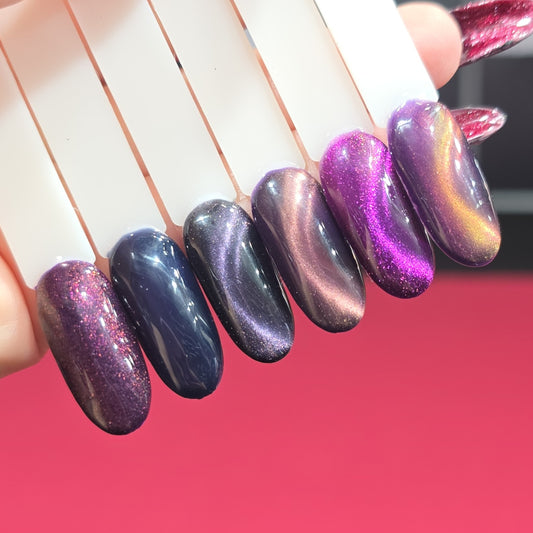 Urban Nails cat-eye collectie Twilight Shades - 6 x 8 gram