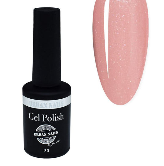 Urban Nails Gelpolish Timeless Tones TT09 - 8 gram Nude met een fijne glitter