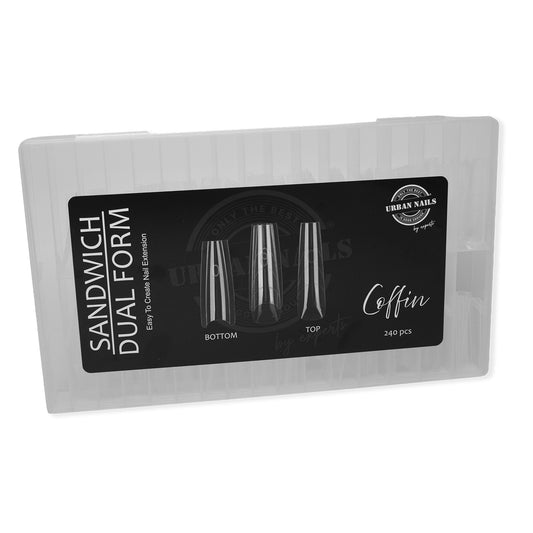 Urban Nails Sandwich Dual Forms Coffin - 240 stuks