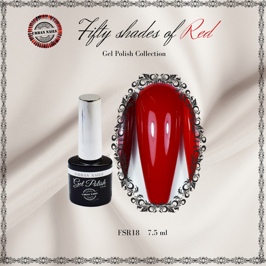 Urban Nails Fifty Shades of Red FSR18 - 7,5 ml