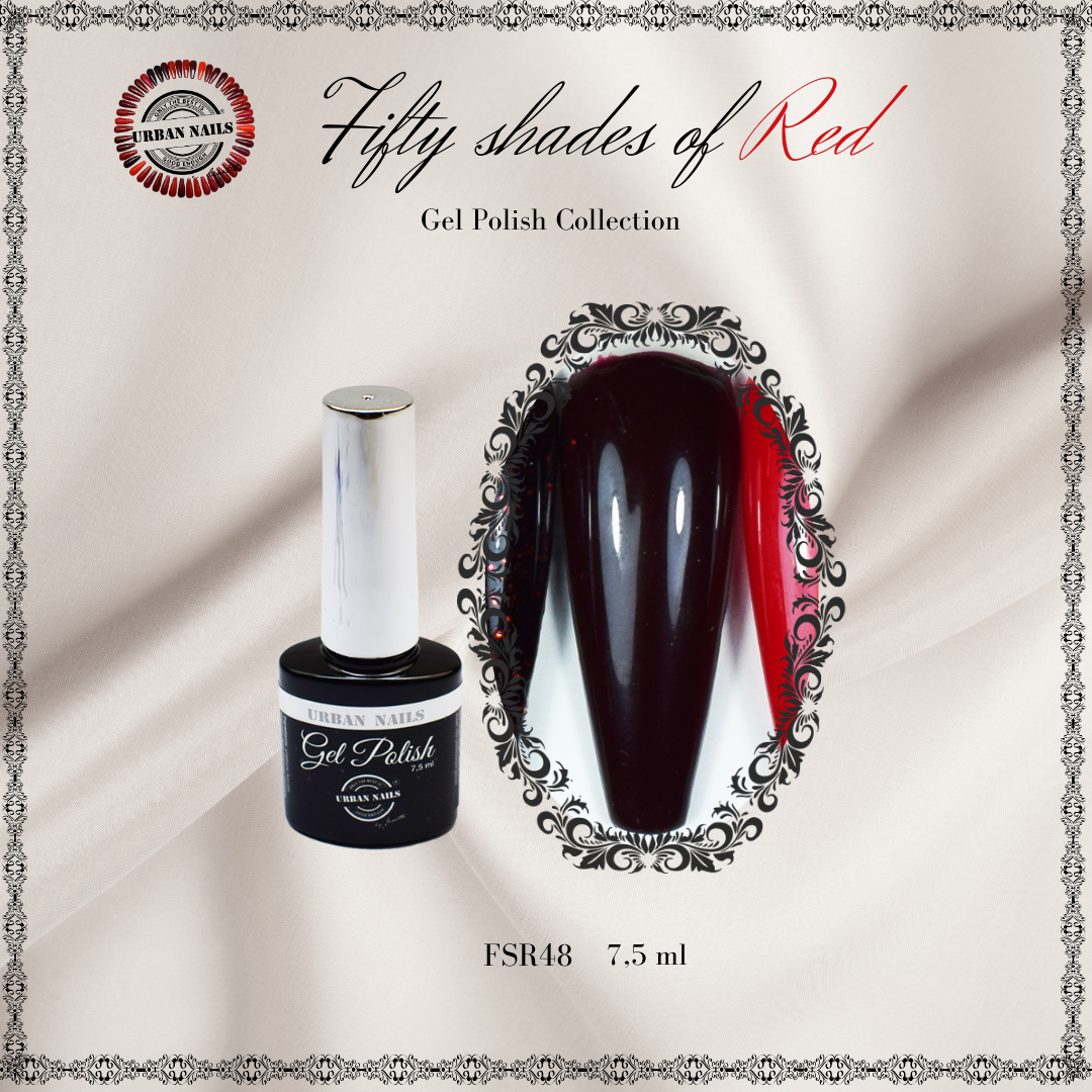 Urban Nails Fifty Shades of Red gelpolish FSR48 - 7,5 ml