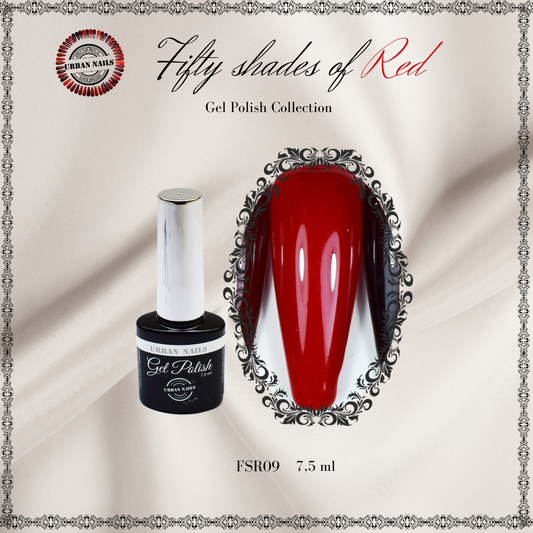 Urban Nails Fifty  Shades of Red gelpolish FSR09 - 7,5 ml