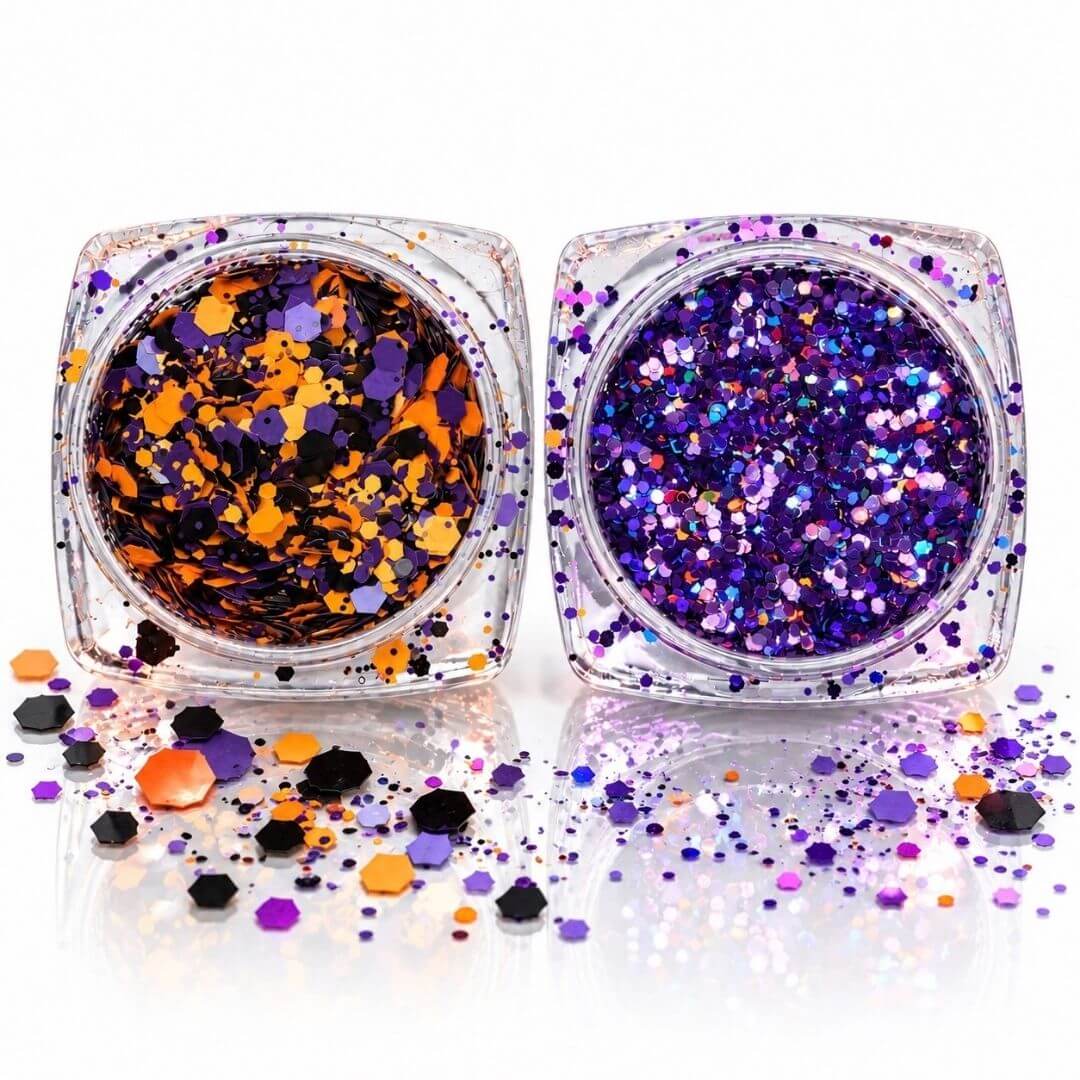 Halloween Glitter & Ornament duo Witching Hour