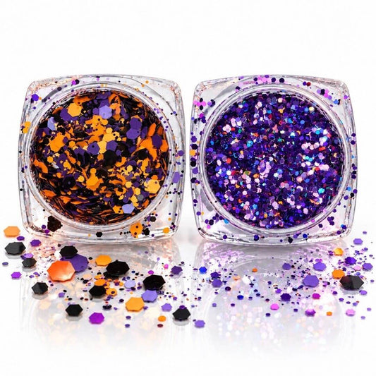Halloween Glitter & Ornament duo Witching Hour