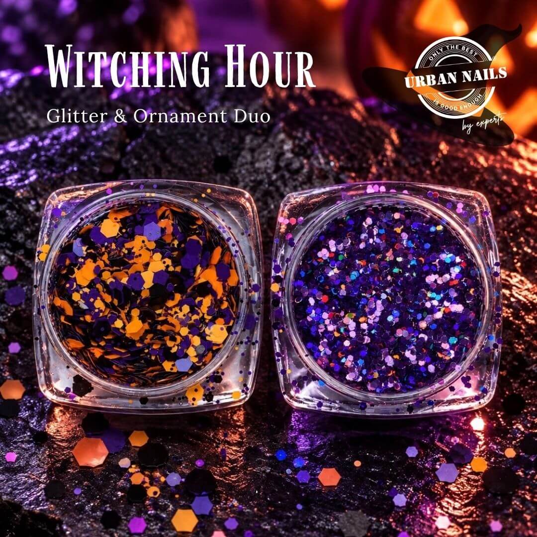 Halloween Glitter & Ornament duo Witching Hour